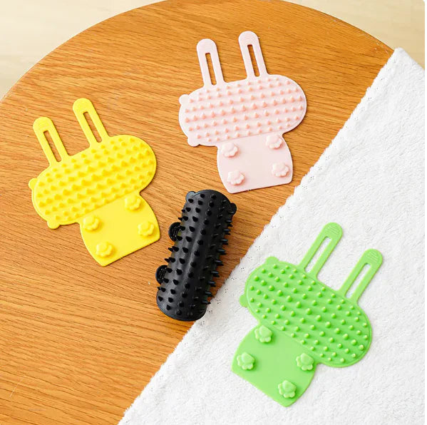 Cat Scratching Brush To Relieve Itching - Multi-colored Silicone Brush For Pets