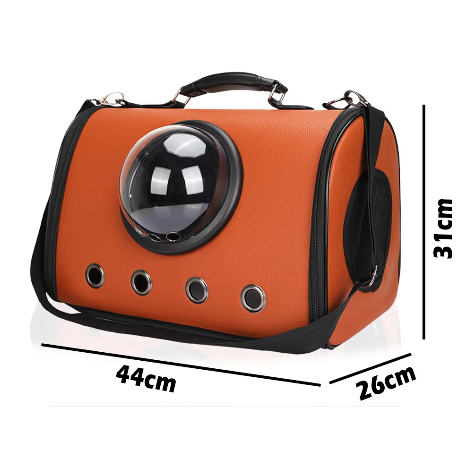 Carrying Bag For Cats And Small Dogs - With Viewing Window And Ventilation
