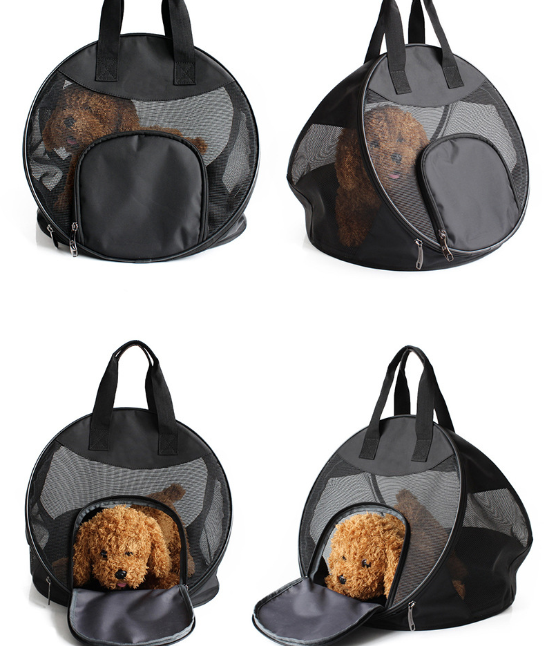 Foldable Pet Carrier Bag - Breathable Carrier Bag For Dogs & Cats