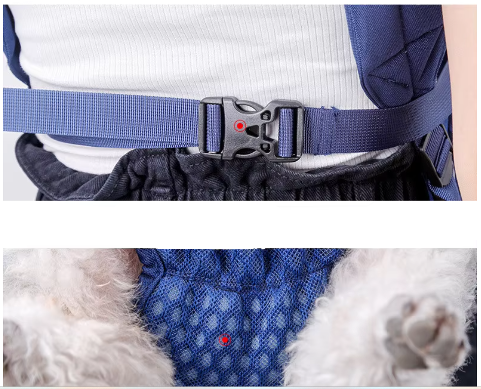 Portable Dog Carrier Backpack - Comfortable And Breathable For Pets