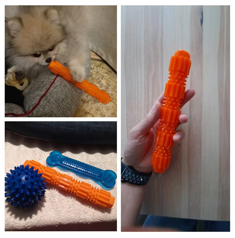 Dog Toy Chew Stick - Robust Bite Stick With Treat Function Dental Care Effect