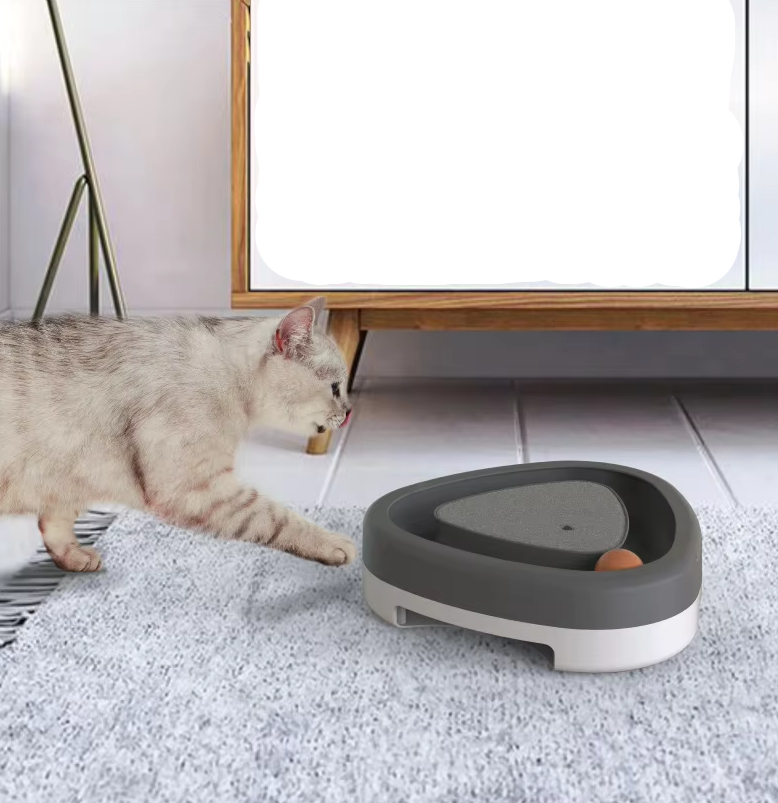 Interactive Cat Toy With Ball - Scratching Board And Play Track For Active Cats