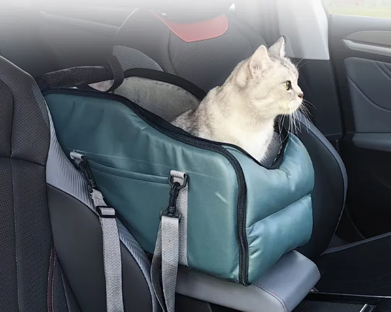 Portable Pet Carrier Bag With Mesh Window And Shoulder Strap