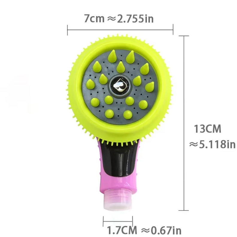 Scalp Massage Brush With Soft Silicone Tips For Relaxing Hair Care