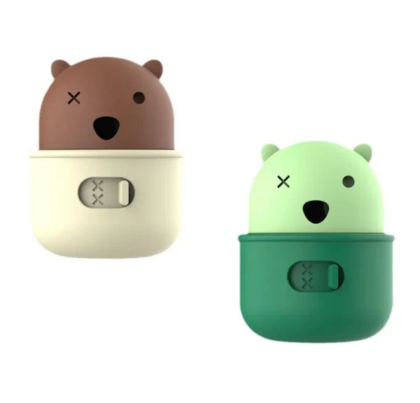 Interactive Dog Toy - Bear Shape With Click Mechanism For Dogs