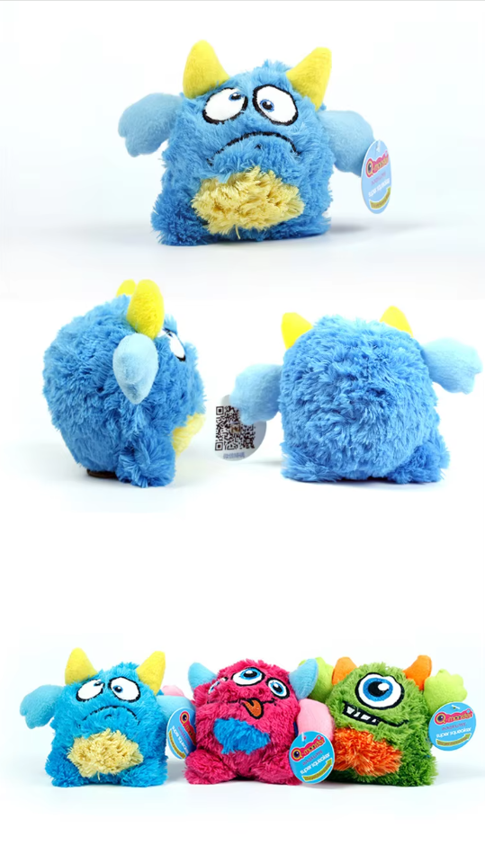 Interactive Plush Monster Ball - Fun Toy For Dogs