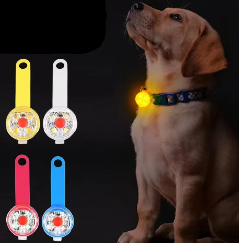 Led Dog Tag Light - Rechargeable Waterproof Safety Light For Dogs Cats