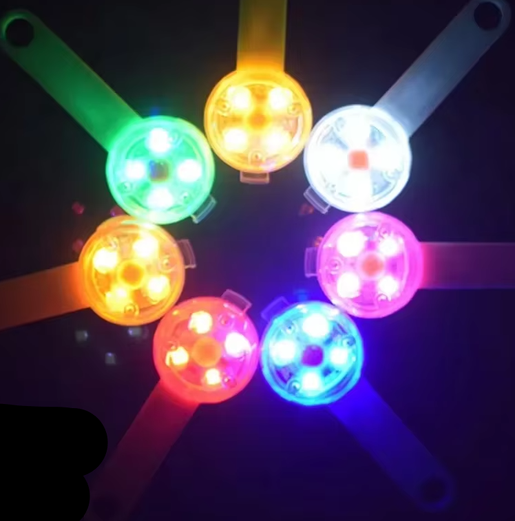 Led Dog Tag Light - Rechargeable Waterproof Safety Light For Dogs Cats