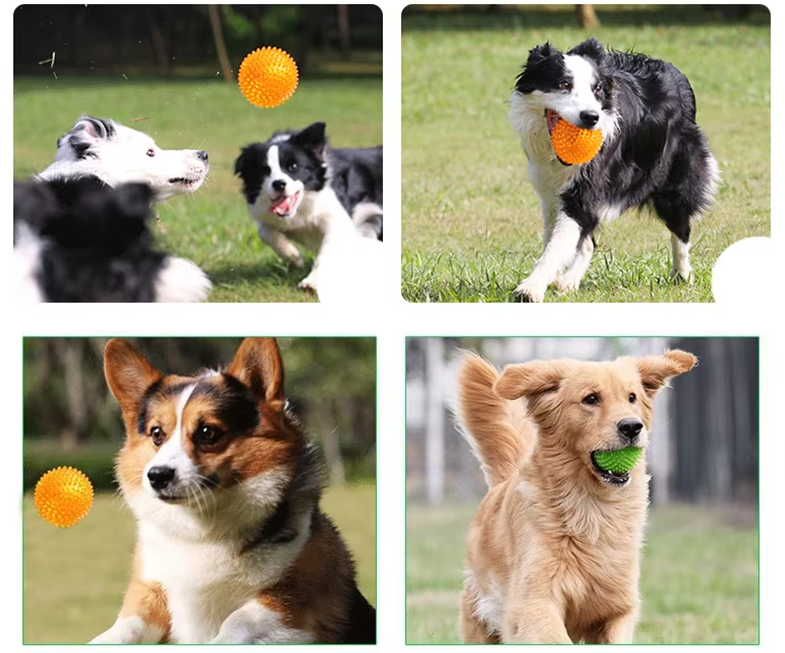Nub Ball Dog Toy - Dental Care And Massage Ball For Playful Activity