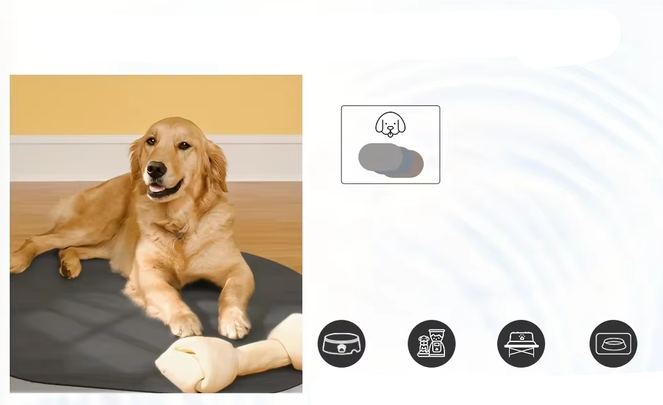 Silicone Feeding Mat For Pets - Waterproof Non - Slip Feeding Mat For Dogs & Cats