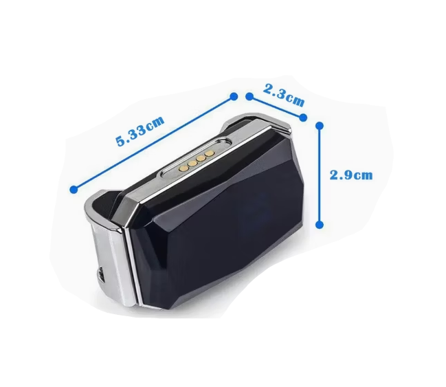 Gps Pet Tracker - Rechargeable Tracking Device For Dogs With Collar And Usb Cable