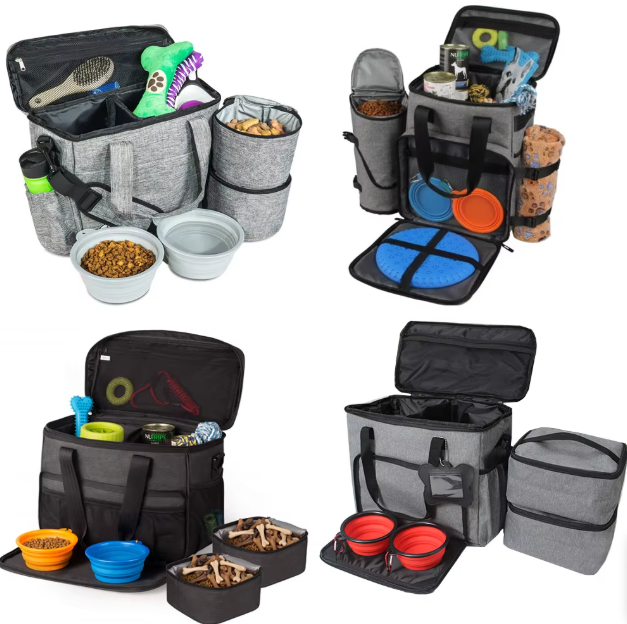 Multifunctional Dog Bag For Travelling - Practical Storage For Food Toys And Accessories