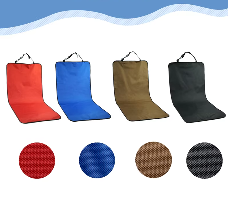 Waterproof Car Seat Cover for Dogs - Non - Slip Protective Mat with Seat Belt Fastening