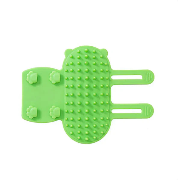 Cat Scratching Brush To Relieve Itching - Multi-colored Silicone Brush For Pets