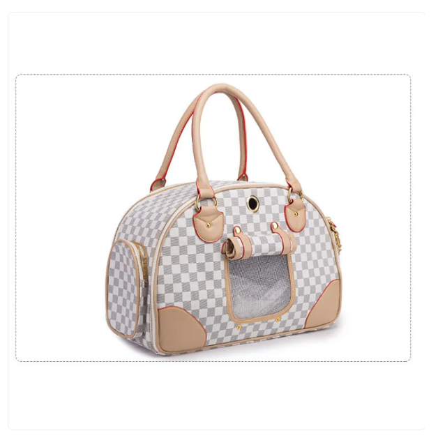 Dog Bag With Window - Carrying Basket For Pets Sturdy And Stylish