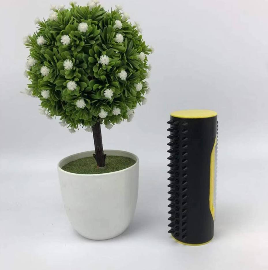 Dog Brush 2 - In-1 With Fur Remover And Comb - Practical Grooming Tool For Pets