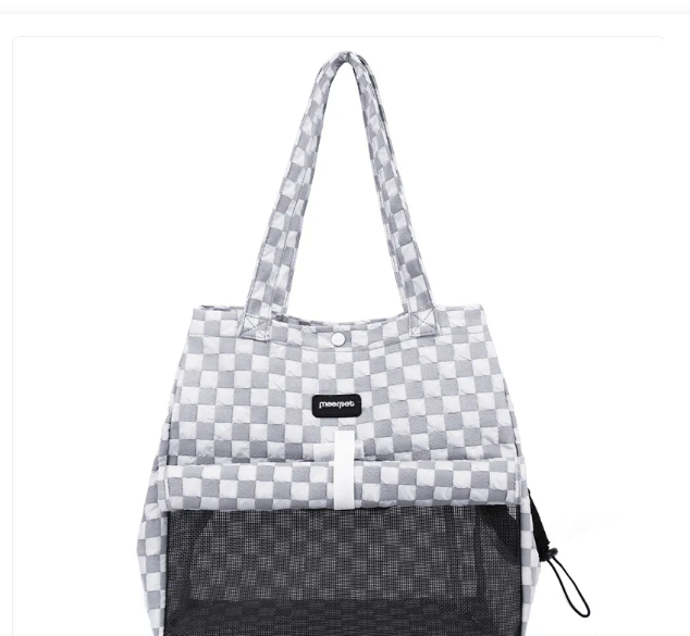 Pocket-style Dog Carrier Bag - Compact Pet Carrier Bag Made From High-quality Fabric