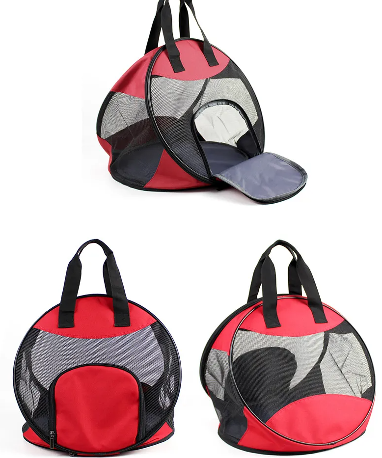 Foldable Pet Carrier Bag - Breathable Carrier Bag For Dogs & Cats
