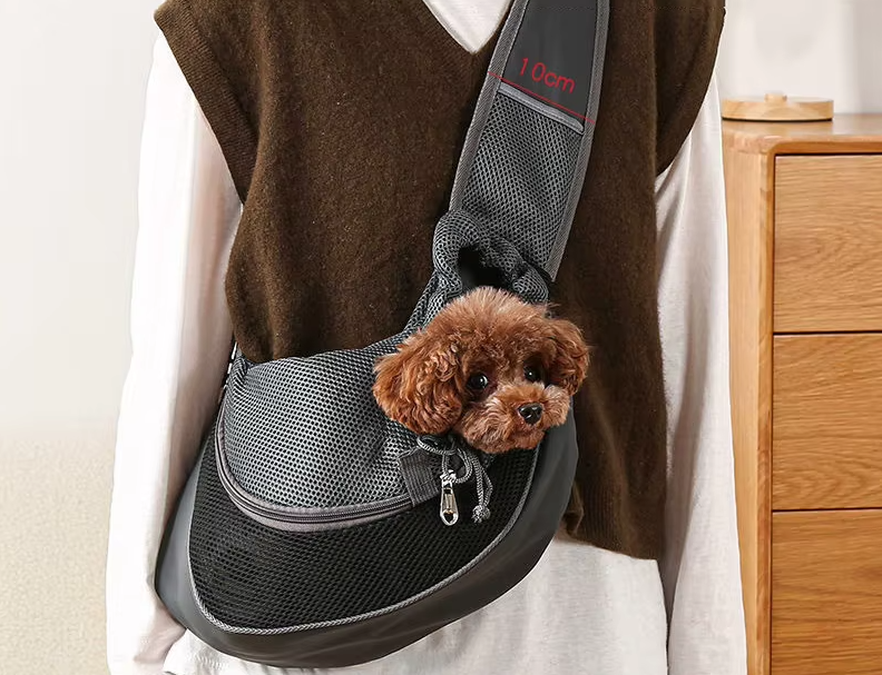 Dog Carry Bag Shoulder Bag - Comfortable Breathable Pet Carry Bag For Traveling