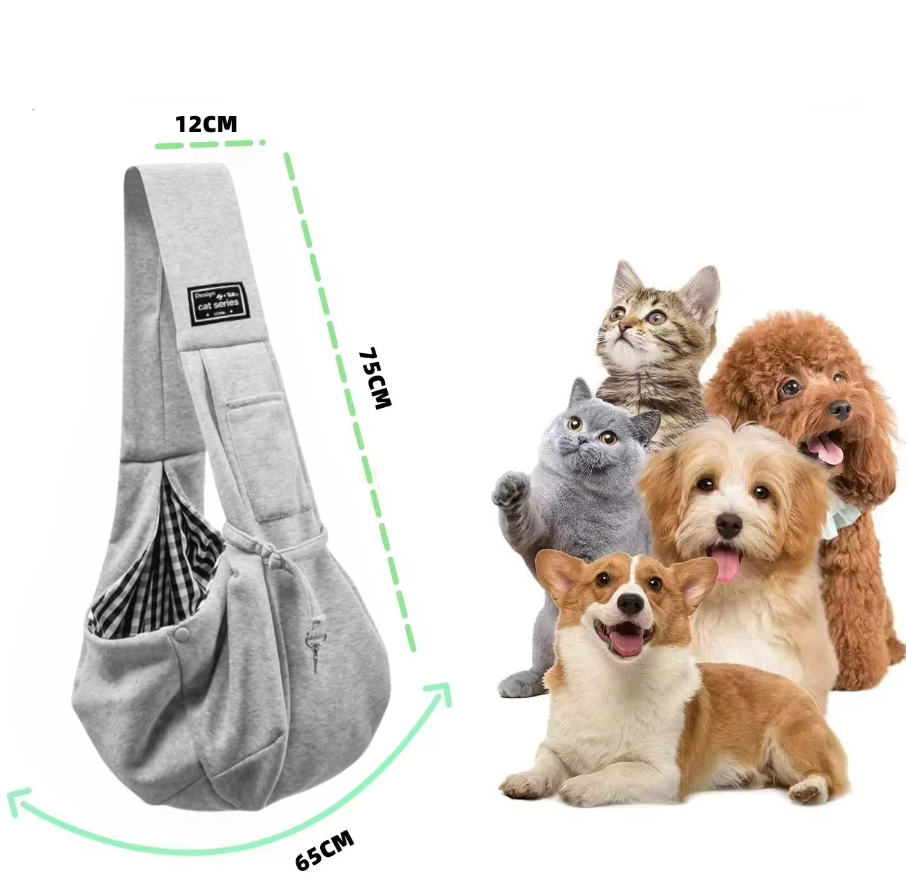 Dog Carrier Bag Shoulder Bag - Comfortable Adjustable Pet Carrier Bag For Small Dogs Cats