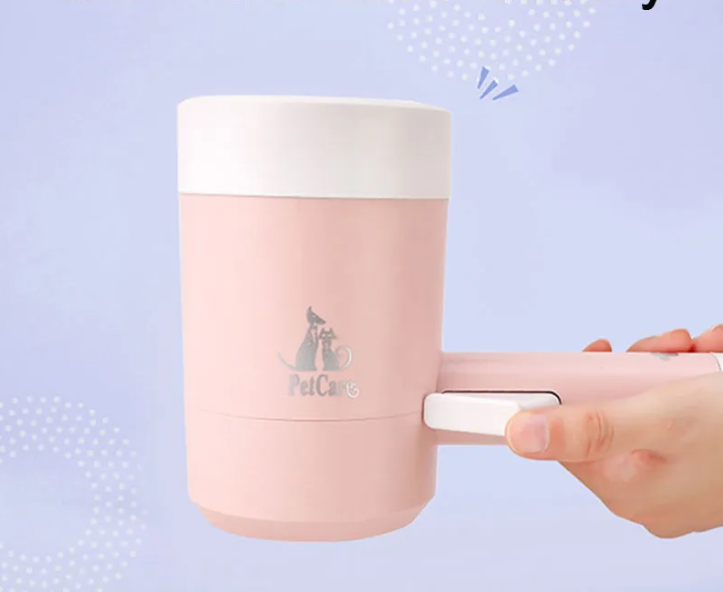 Electric Paw Cleaner With Drying Function For Clean Dog Paws