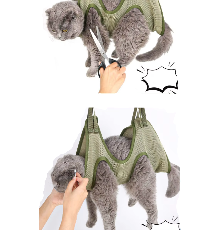 Cat Hammock For Grooming & Visits To The Vet