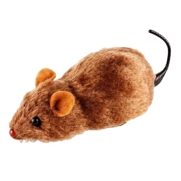 Electric Cat Play Mouse - Interactive Gerbil For Hunting Fun