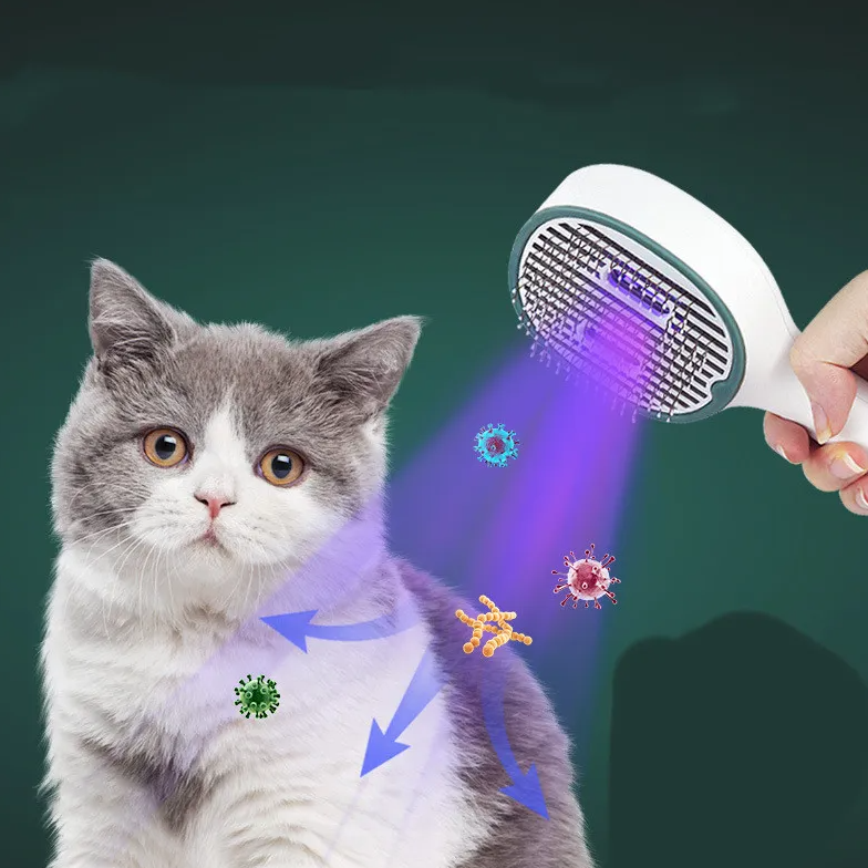 Electric Hairbrush - Fast Smoothing And Detangling Brush For Straight Hair