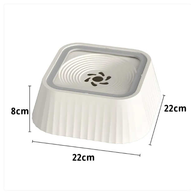 Leak-proof Drinking Bowl For Pets With Floating Water Plate To Prevent Wet Mouths