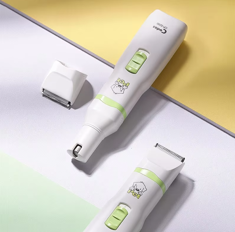 Electric Hair Clippers For Pets - Codos Cp-5200 With Multiple Attachments