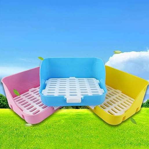 Plastic Litter Tray With Ventilation Grille - Practical And Easy To Clean