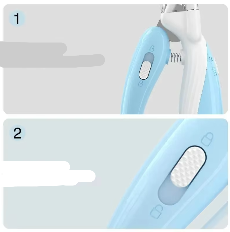 Electric Claw Clippers For Pets - Precise Safe With Led Light For Dogs Cats