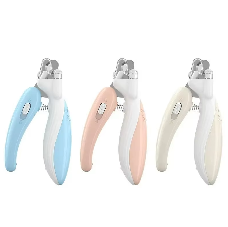 Electric Claw Clippers For Pets - Precise Safe With Led Light For Dogs Cats