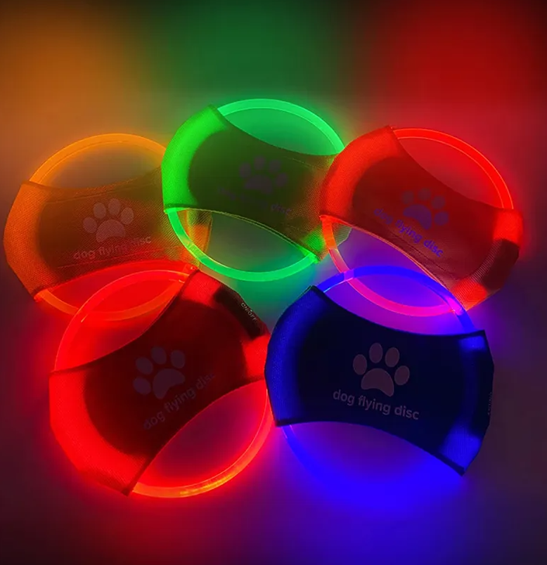 Led Dog Disc - Luminous Flying Disc For Dogs