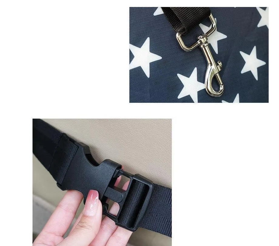 Dog Seat In The Car - Safety Seat For Dogs With Straps And Soft Padding