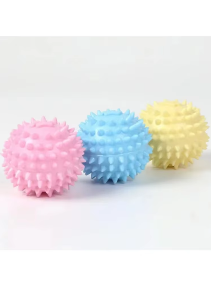 Nub Ball Dog Toy - Dental Care and Chew Ball Made of Soft Rubber