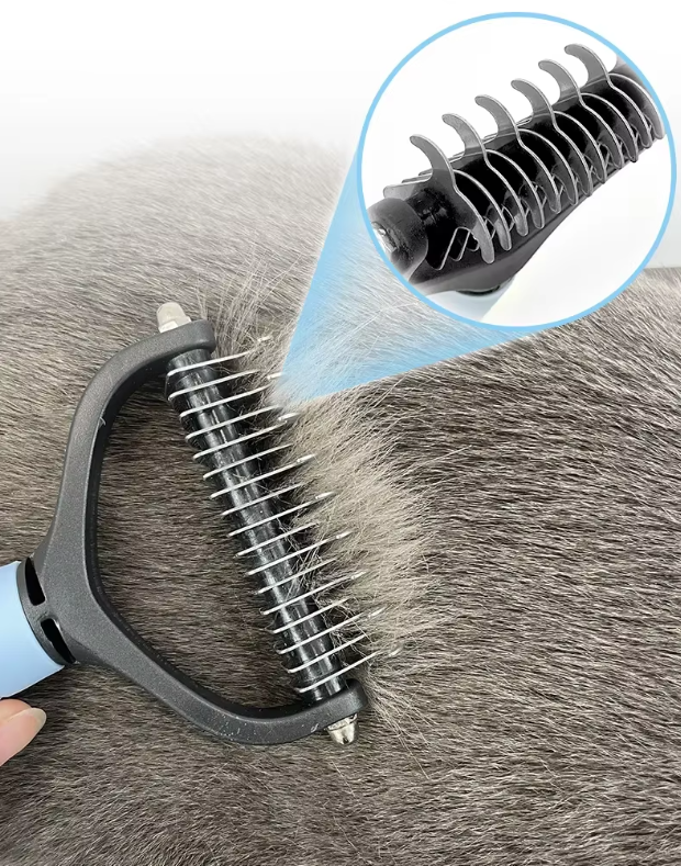 Professional Undercoat Brush - Coat Care For Dogs & Cats