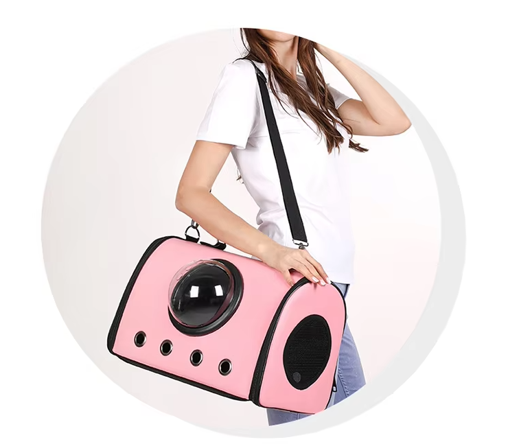 Carrying Bag For Cats And Small Dogs - With Viewing Window And Ventilation
