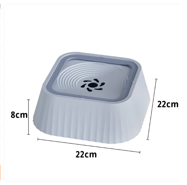 Leak-proof Drinking Bowl For Pets With Floating Water Plate To Prevent Wet Mouths