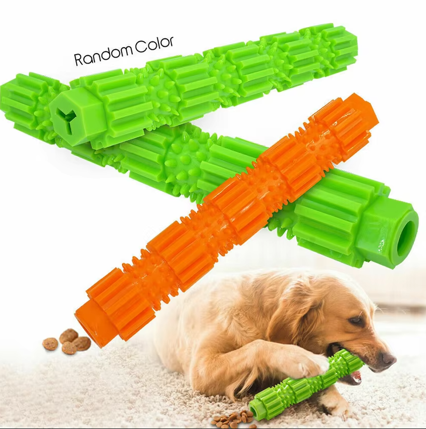 Dog Toy Chew Stick - Robust Bite Stick With Treat Function Dental Care Effect