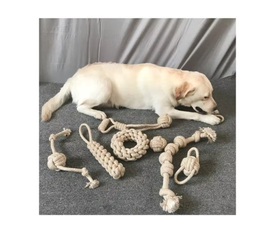 Robust Chew Toy Set Made Of Rope - Long - Lasting Fun For Dogs