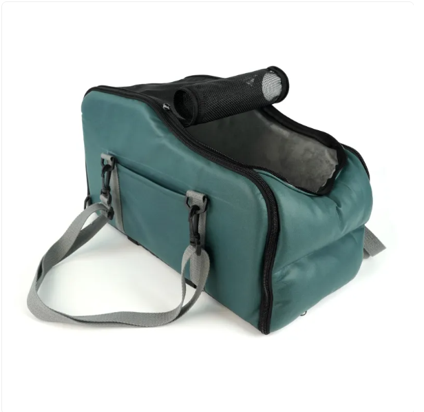 Portable Pet Carrier Bag With Mesh Window And Shoulder Strap