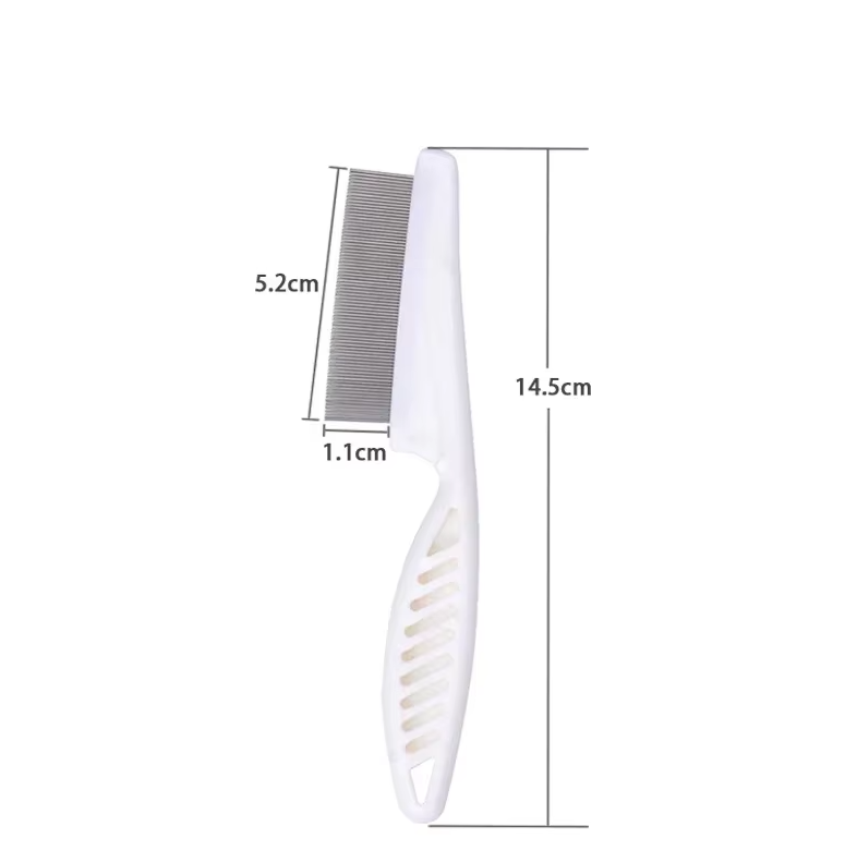 Flea Comb Set For Pets - Fine Tooth Comb For Cats Dogs