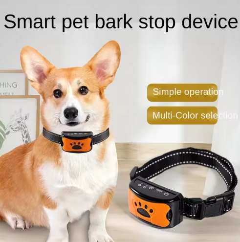 Animal-Friendly Anti-Bark Dog Collar For Training