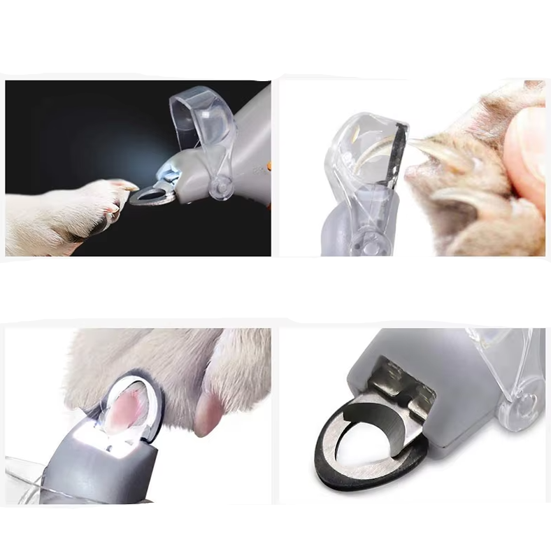 Claw Clippers For Pets - Precise Safe Claw Clippers With Led Light Magnifying Glass