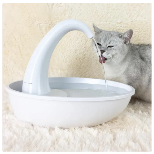Drinking Fountain For Cats And Dogs - Automatic Water Fountain 2.34L
