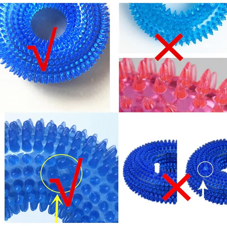 Dog Toy Chewing Ring - Robust Teething Toy For Dental Care Massage