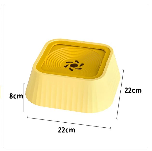 Leak-proof Drinking Bowl For Pets With Floating Water Plate To Prevent Wet Mouths