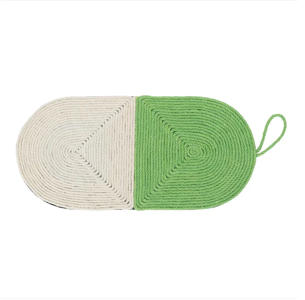 Cat Scratching Mat In Fish Design - Sisal Toy For Cats For Claw Care