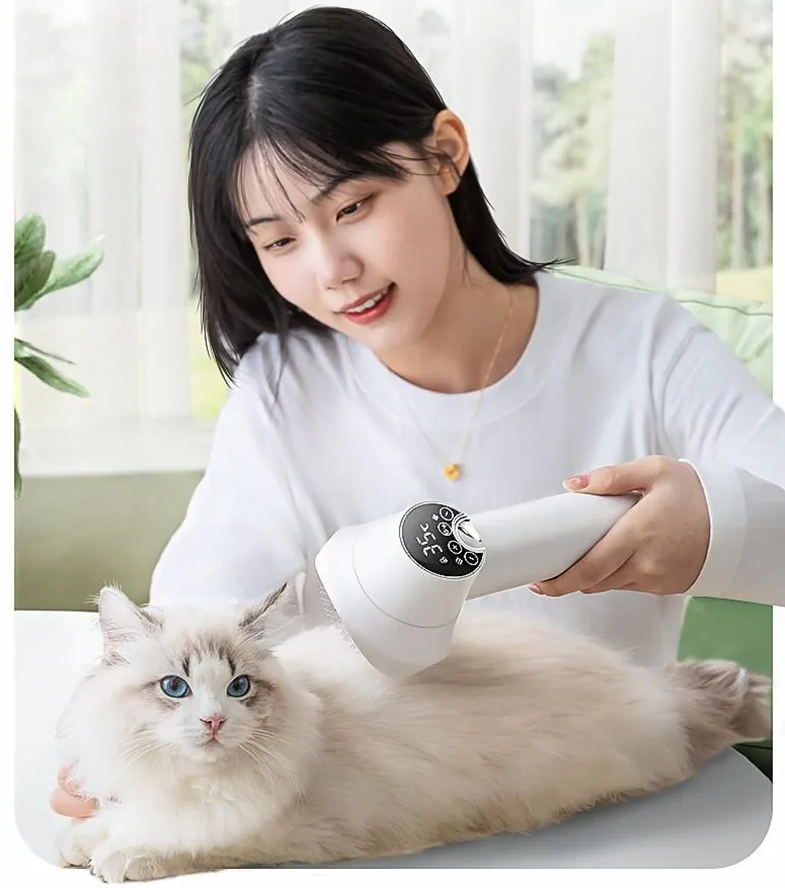 Hair Dryer With Digital Display - Intelligent Temperature Control For Fast And Gentle Drying